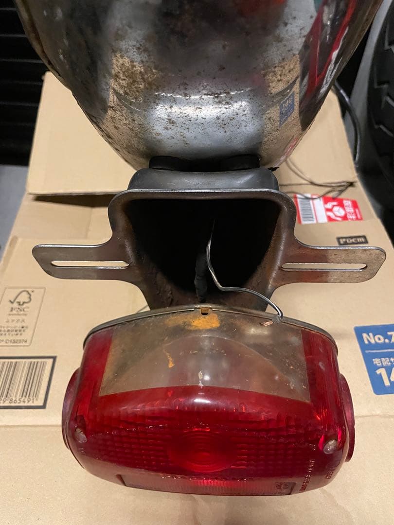 パンチ！GS400L 純正　テールカウル　ランプ　当時物　送料込み！