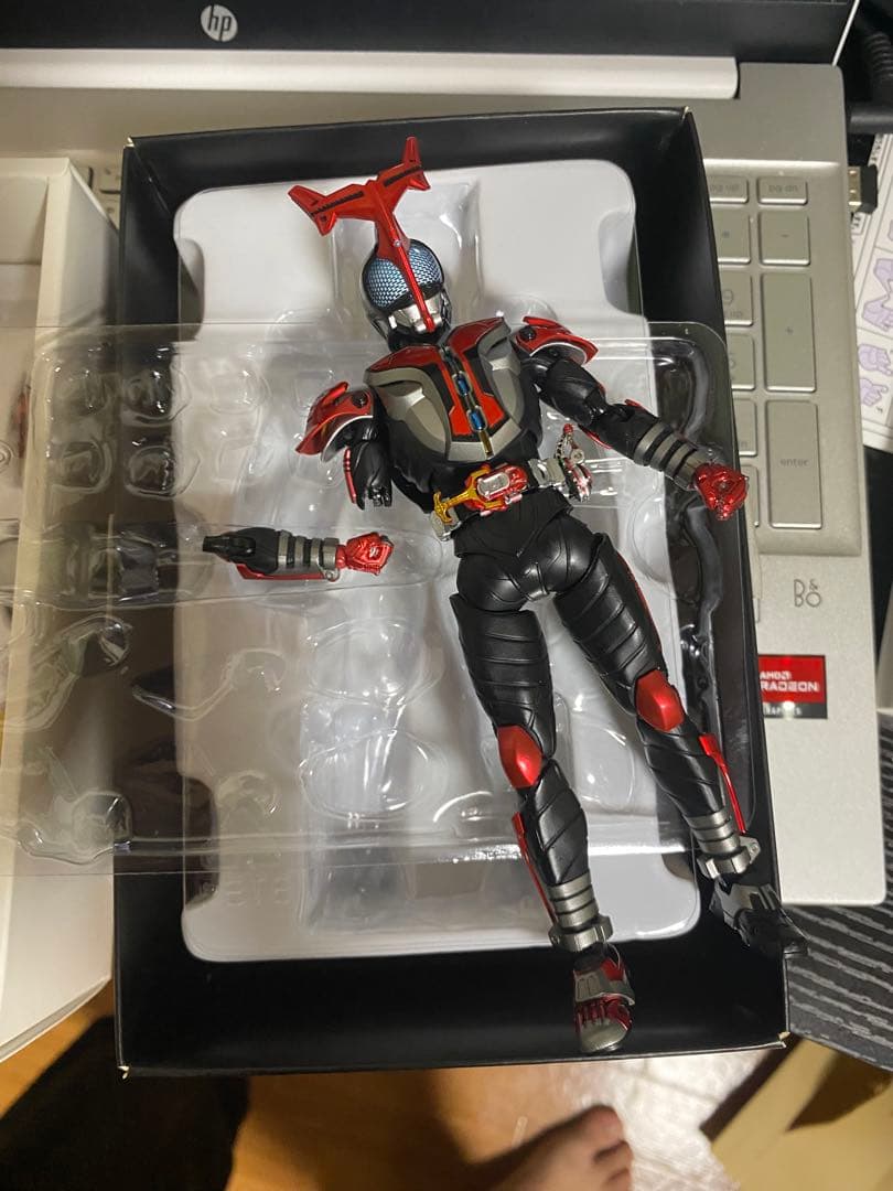 仮面ライダー 可動式フィギュア 武器付き