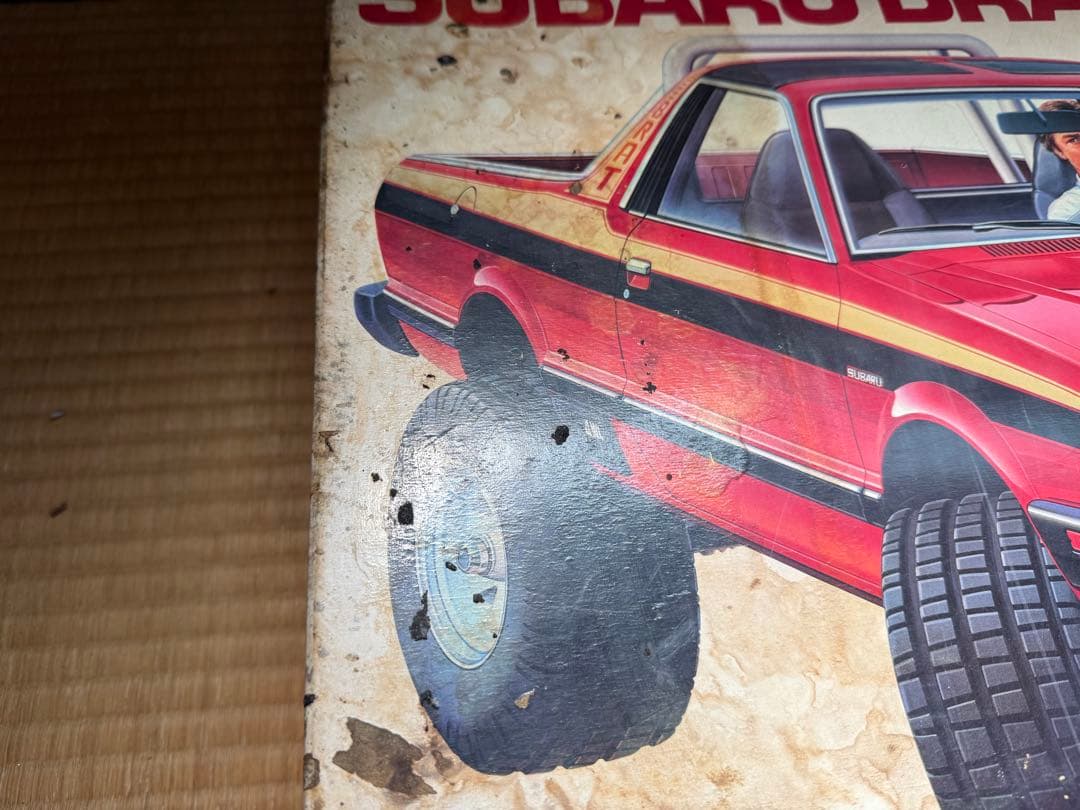 【O-1674】TAMIYA タミヤ スバル ブラット パーツ取りジャンク