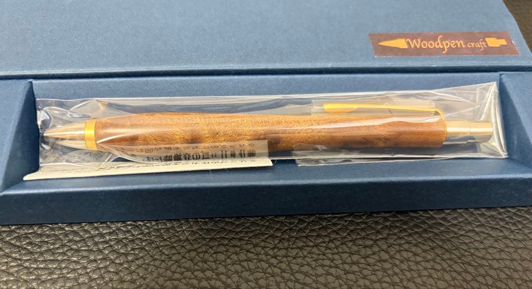 ウッドペンクラクト Woodpen Craft マーブルウッド ボールペン 新品