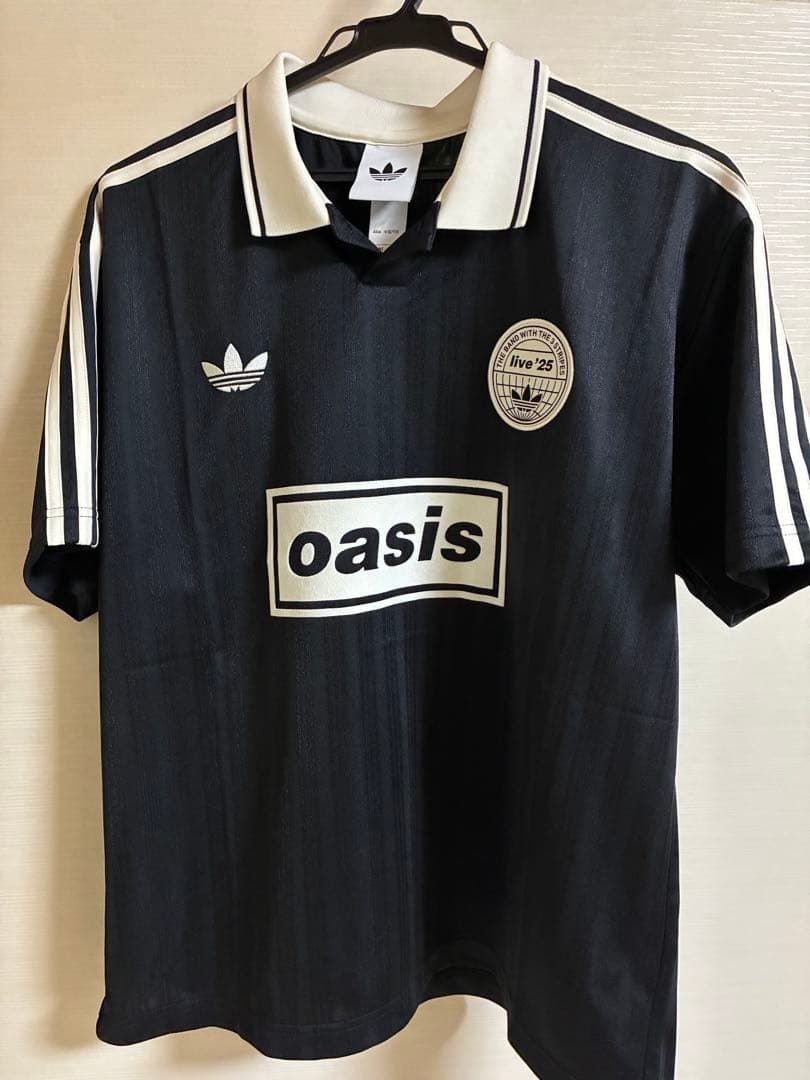 Oasis ‘25＜「TOKYO, JAPAN」入＞ジャカード ジャージー S黒