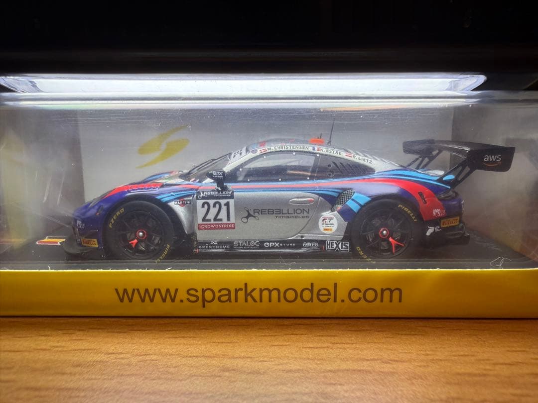 ミニカー 1/43 GPX Martini 2022 Spa24h