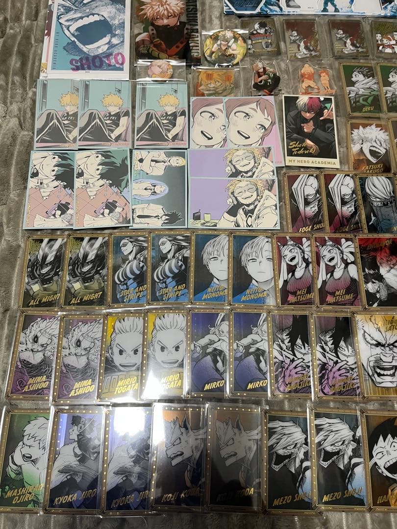 僕のヒーローアカデミア 原画展 グッズ まとめ売り 轟焦凍 緑谷出久 爆豪勝己