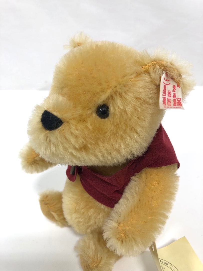 シュタイフ くまのプーさん 75周年記念 ぬいぐるみ　STEIFF