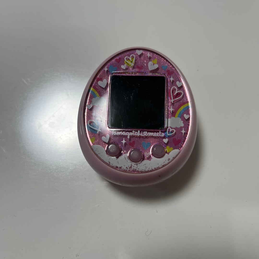 【送料無料】バンダイ　たまごっちみーつ　メルヘンみーつver.ピンク　小物