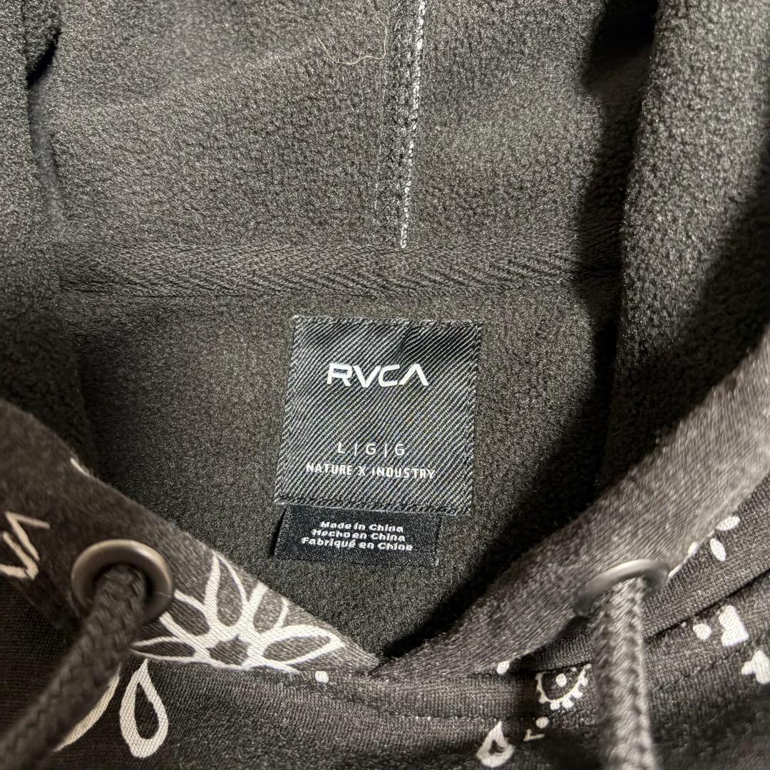 【美品】RVCA ルーカ パーカー セットアップ バンダナ柄 ペイズリー柄