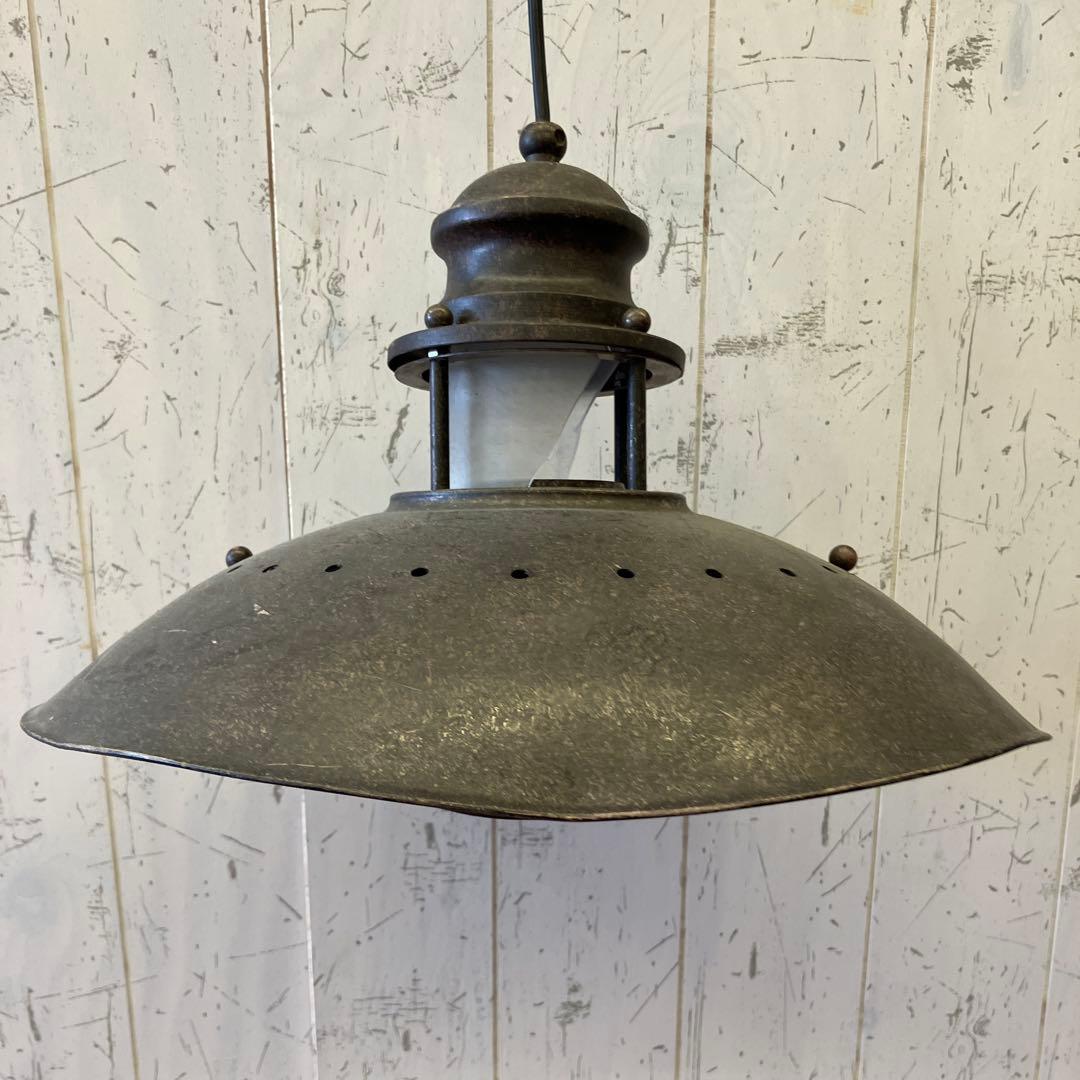 アンティーク インダストリアル アイアン シェード ペンダントライト 天井照明
