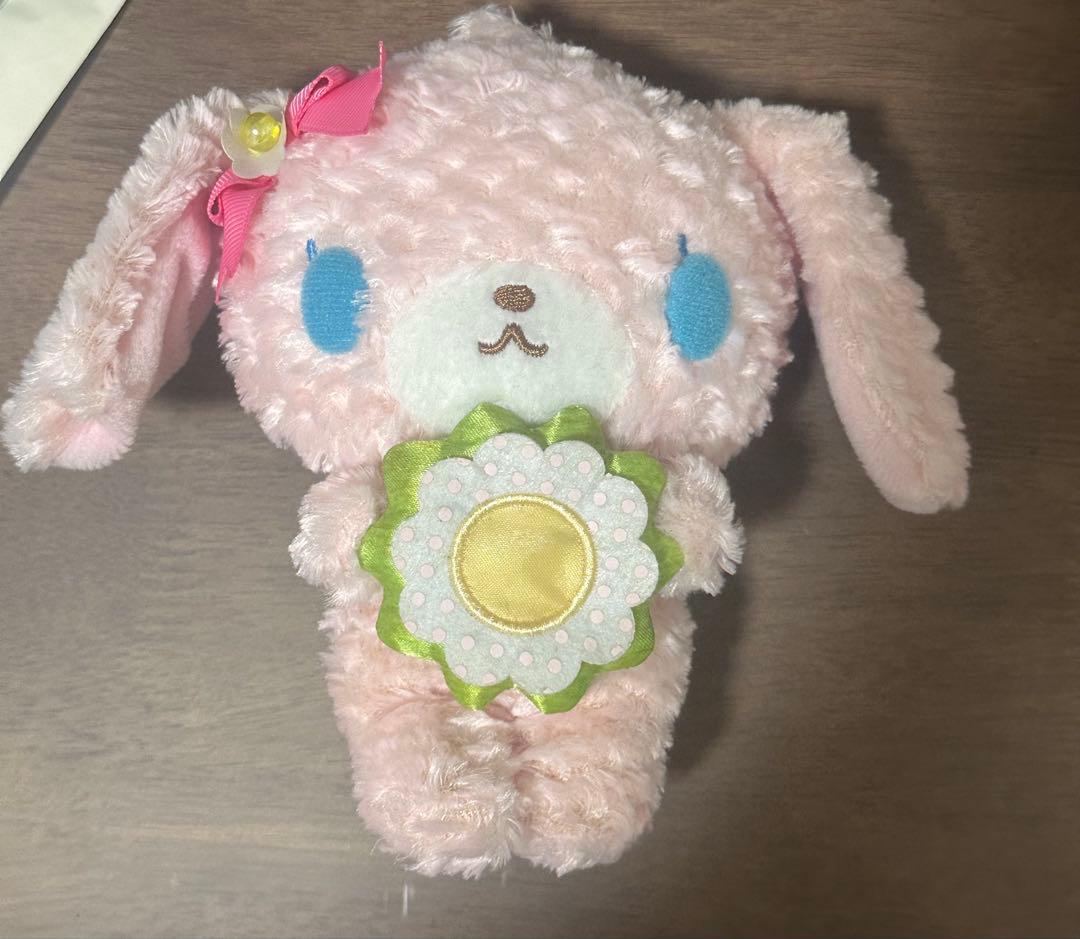 シュガーバニーズ　ぬいぐるみ　ももうさ お花