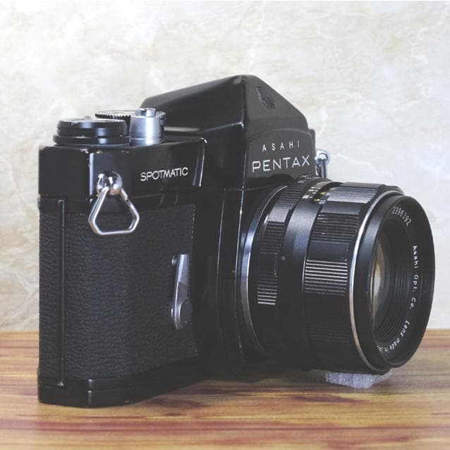 整備済完動品 ペンタックスSP黒＋Super Takumar 55mm f1.8