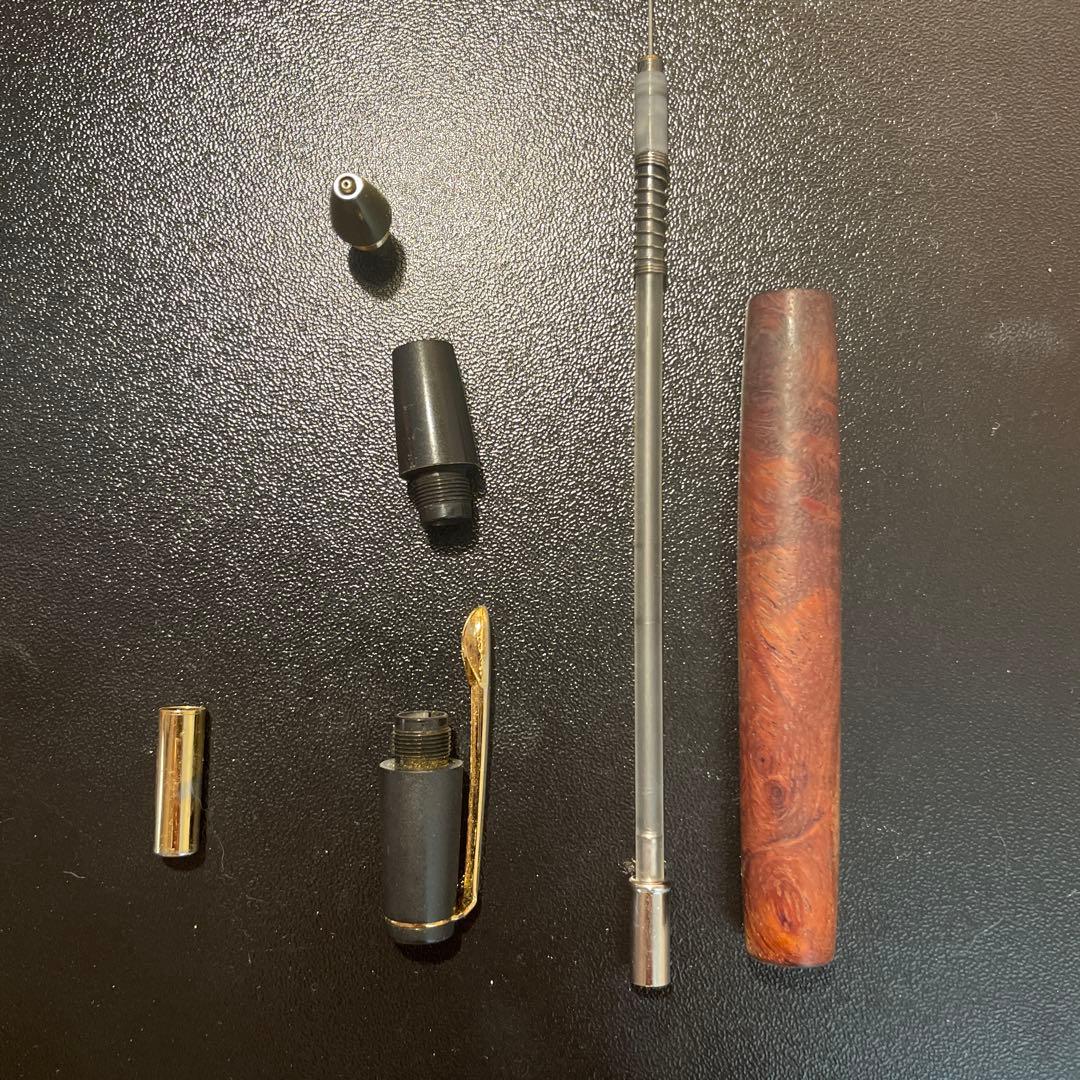 花梨紅白瘤杢 ボナンペン 最初期型のため箱無し