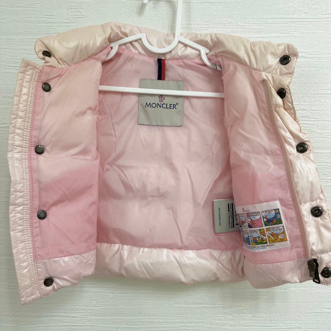 モンクレール ピンク ダウンベスト