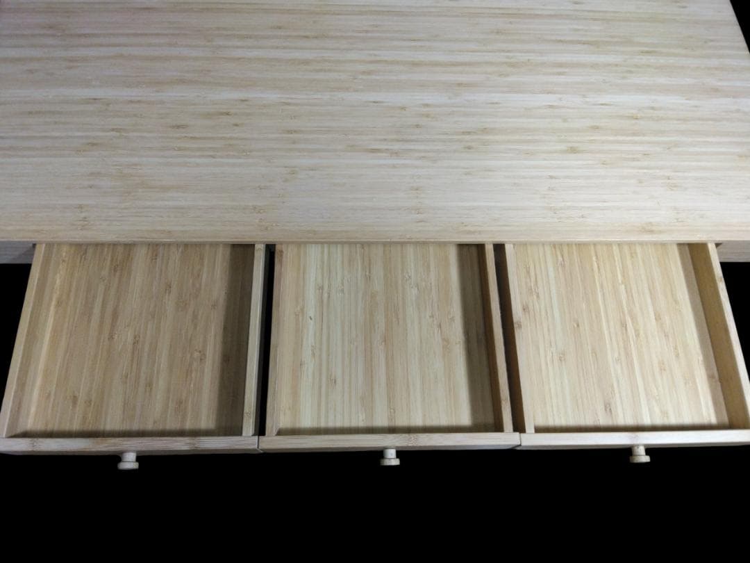 IKEA LILLÅSEN リルオーセン デスク 竹製