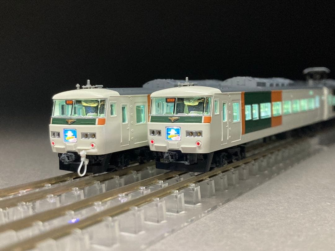 えんちゃん 室内灯付 185系200番台 新塗装 TOMIX 98398