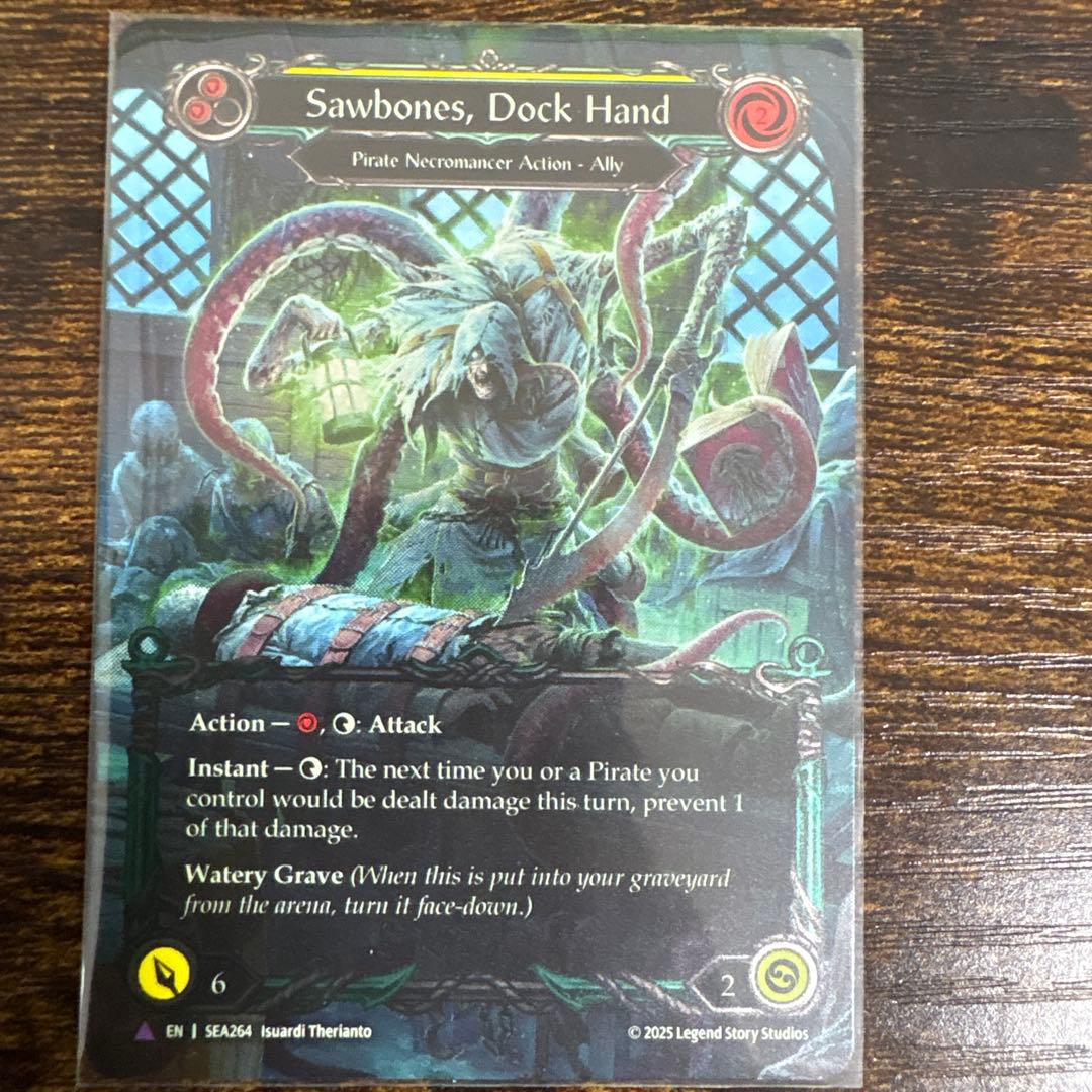 改造船医、ソーボーンズ Marvel CF 未使用 SEA264 FaB EN