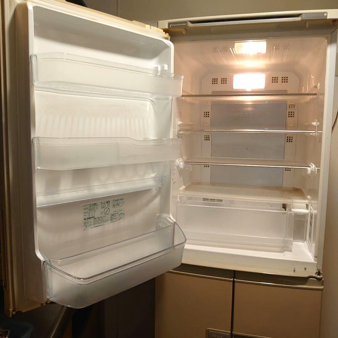 今週末処分❢シャープ冷蔵庫プラズマクラスター除菌イオン　 ベージュ　365L