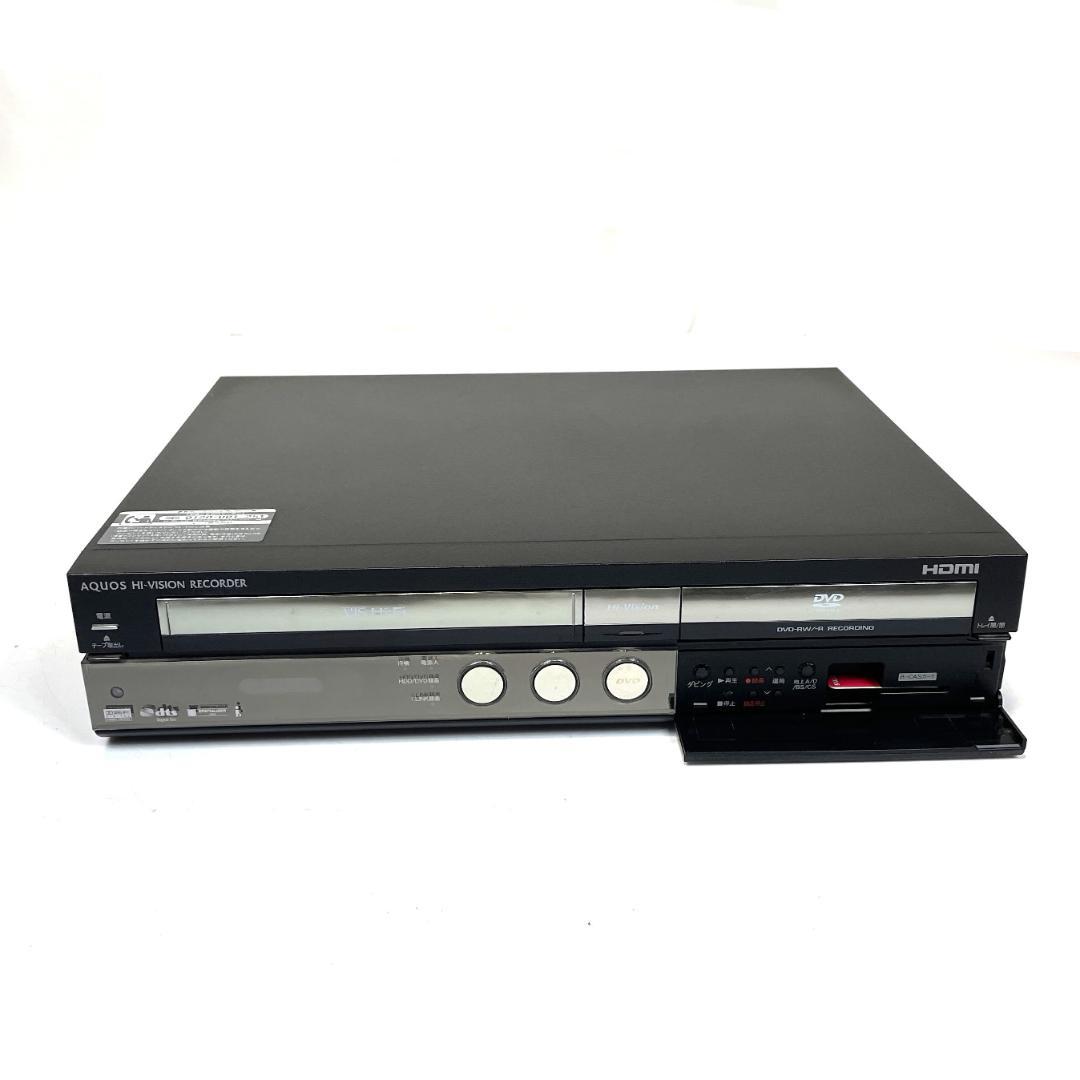 シャープ DV-ACV52 HDD搭載 VHS DVDレコーダー 2009年製