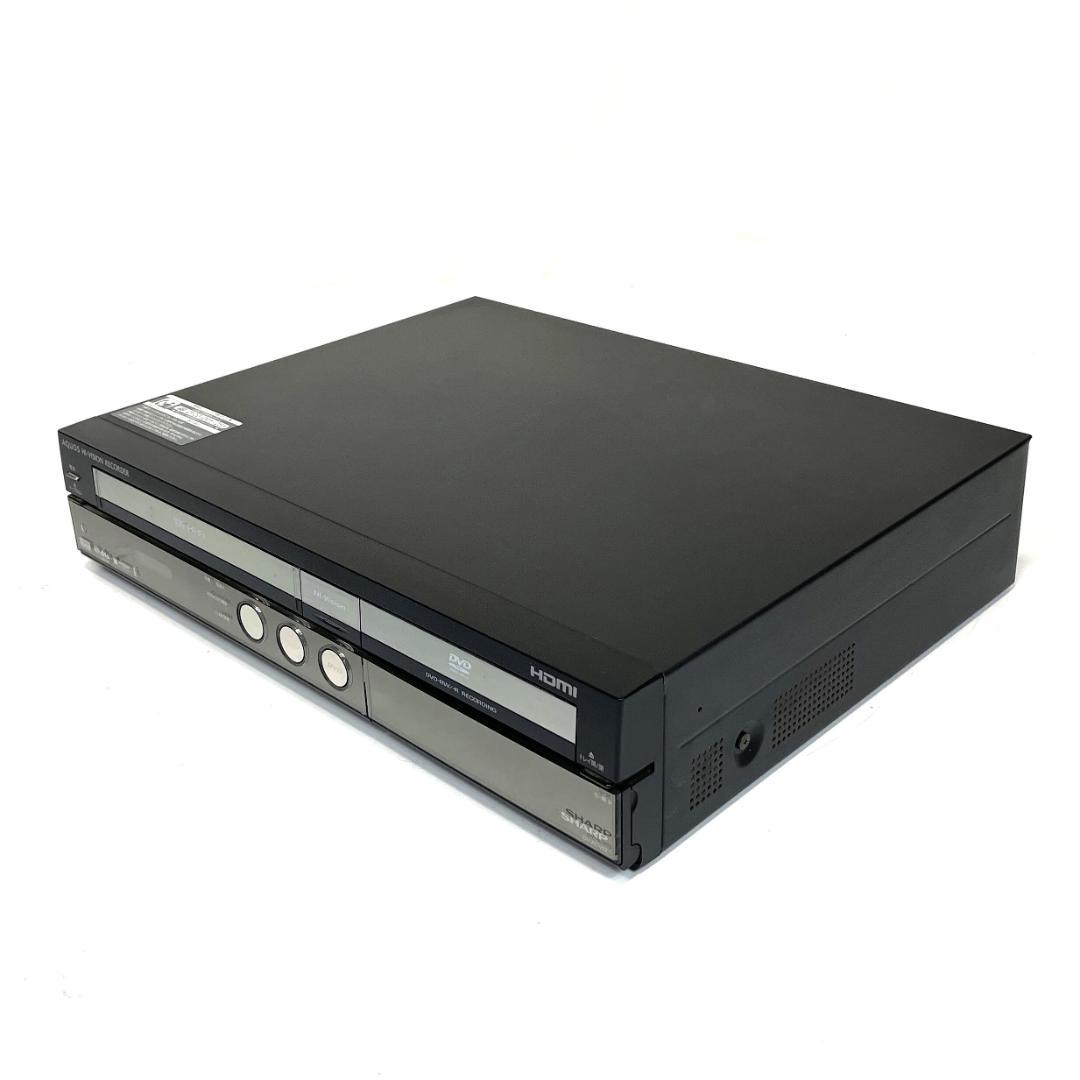 シャープ DV-ACV52 HDD搭載 VHS DVDレコーダー 2009年製