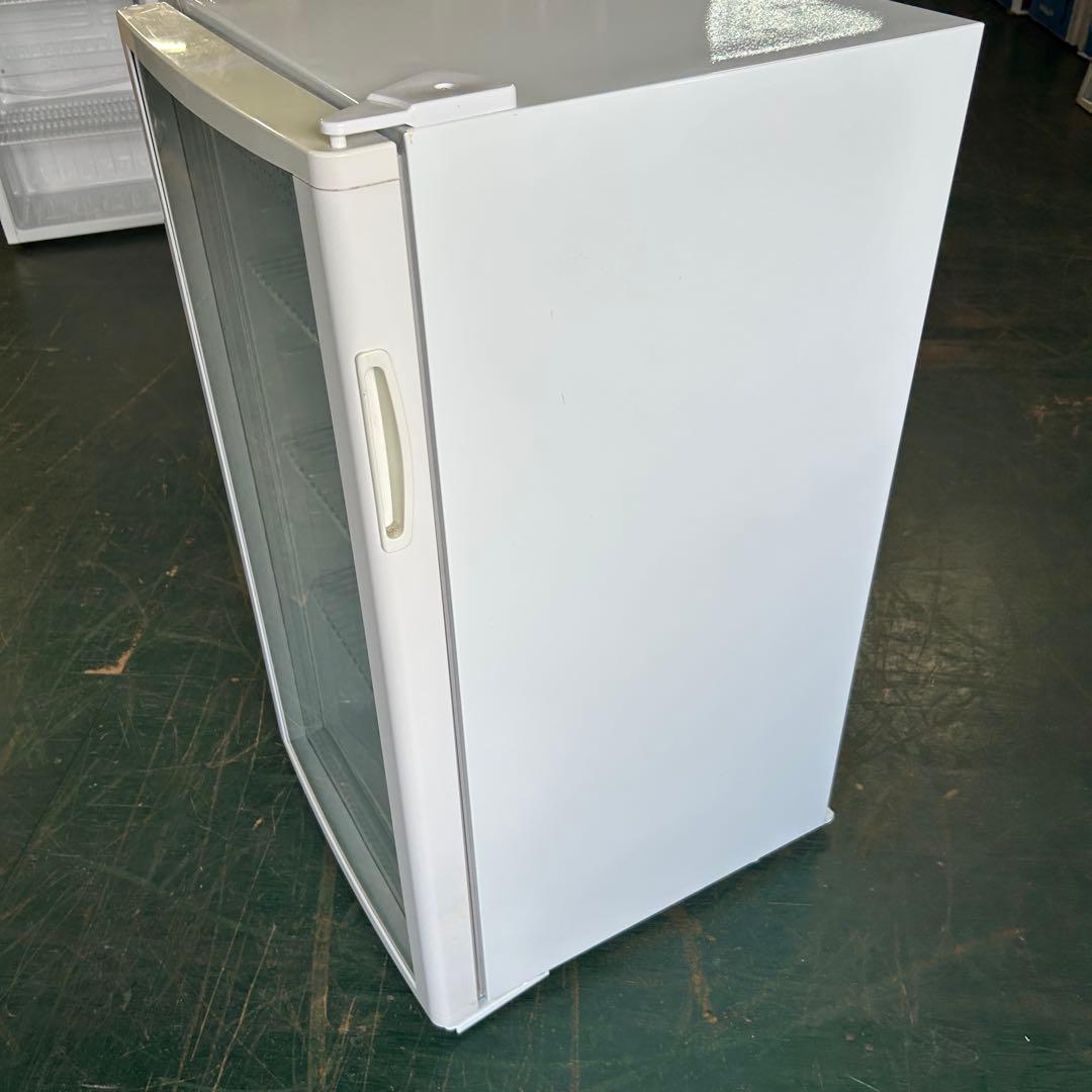 145業務用 冷蔵ショーケース オフィスコンビニ XW-105 左右開き 小型