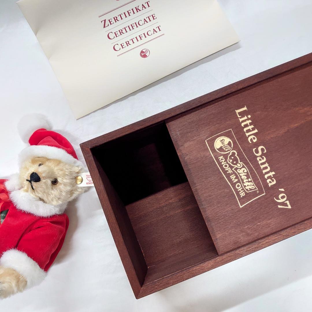 シュタイフ　Little Santa '97 テディベア 1997年