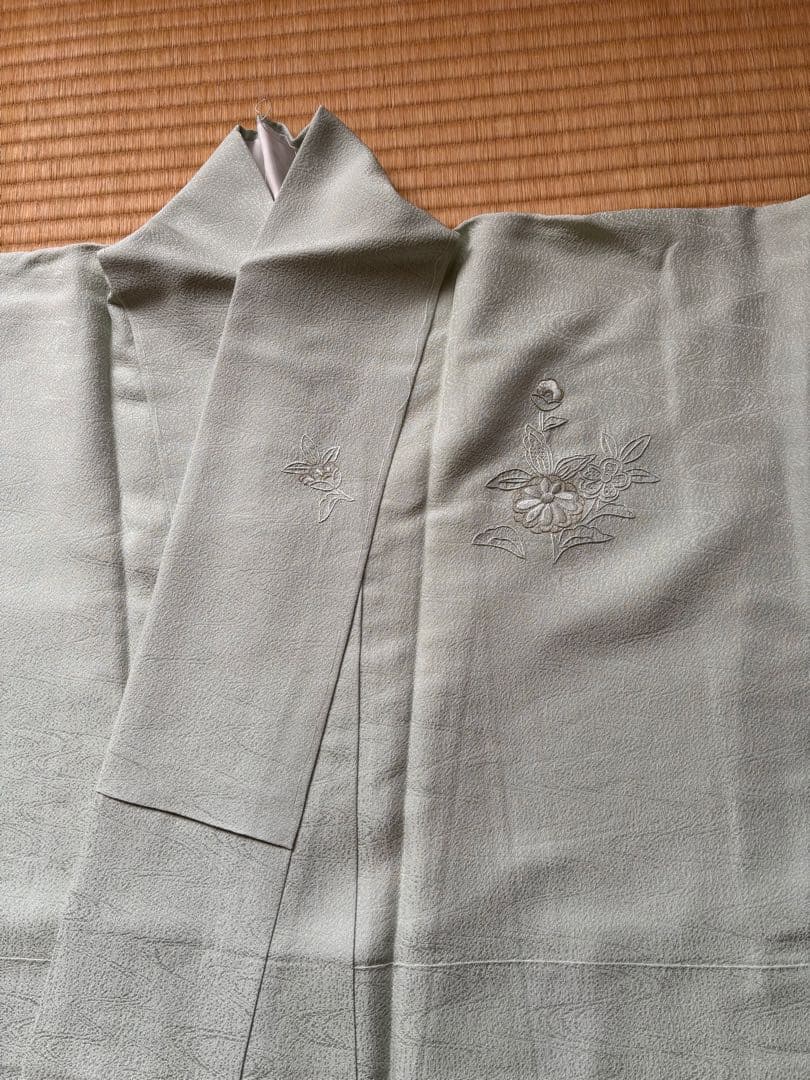 訪問着　一つ紋　作家もの　正絹　未使用