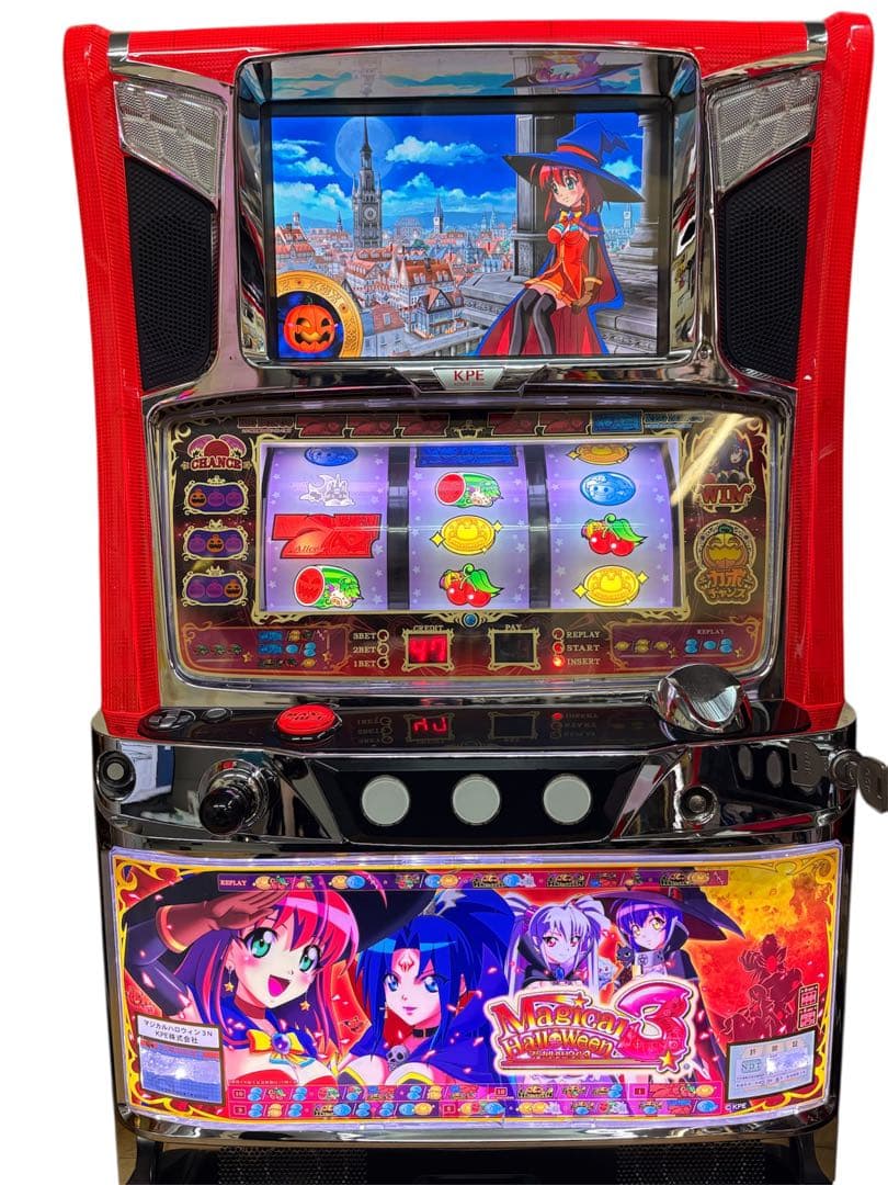【送料込】マジカルハロウィン3 パチスロ 実機 直接引取可