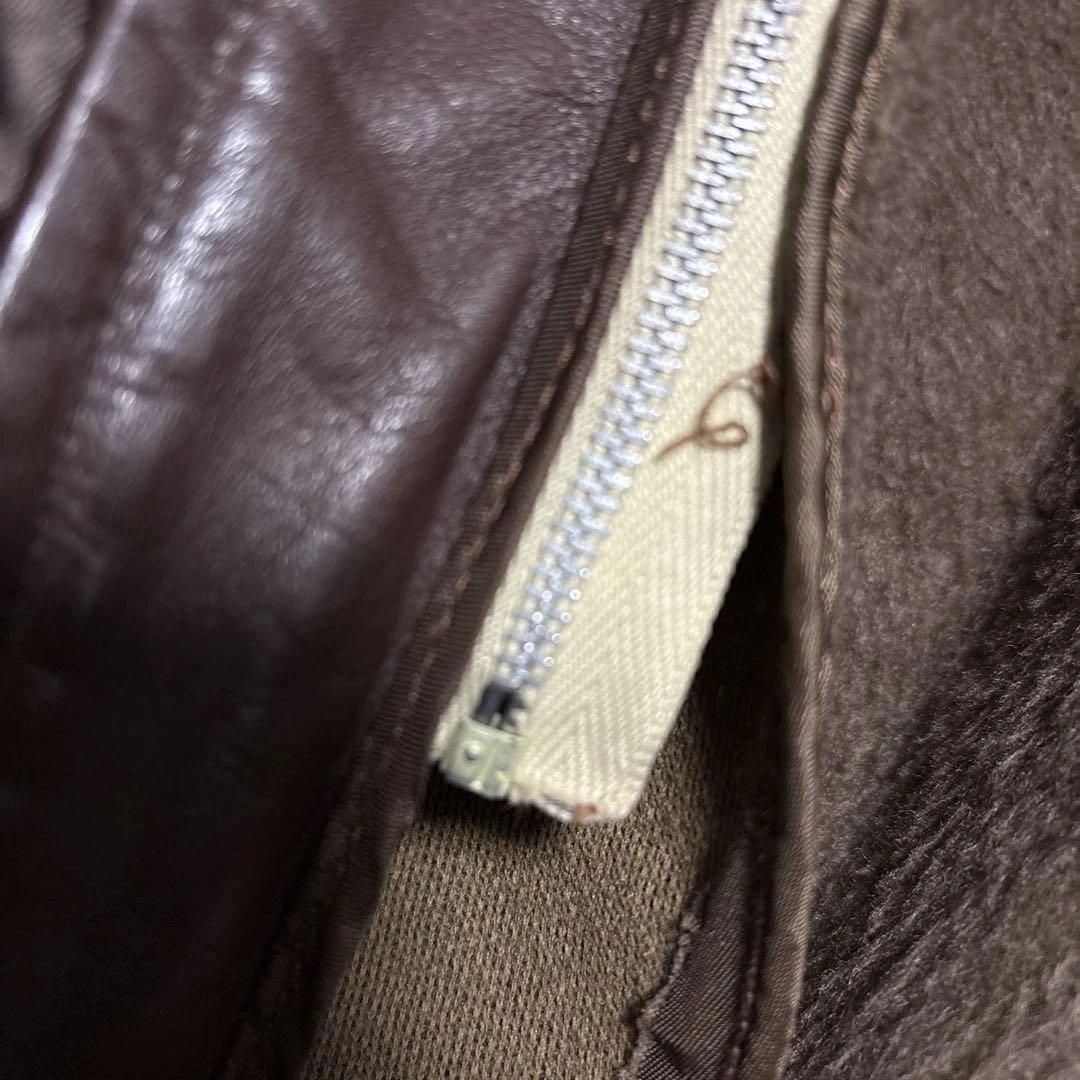 【60'S】FIDELITY USA シングルライダース　革ジャン　皮ジャン