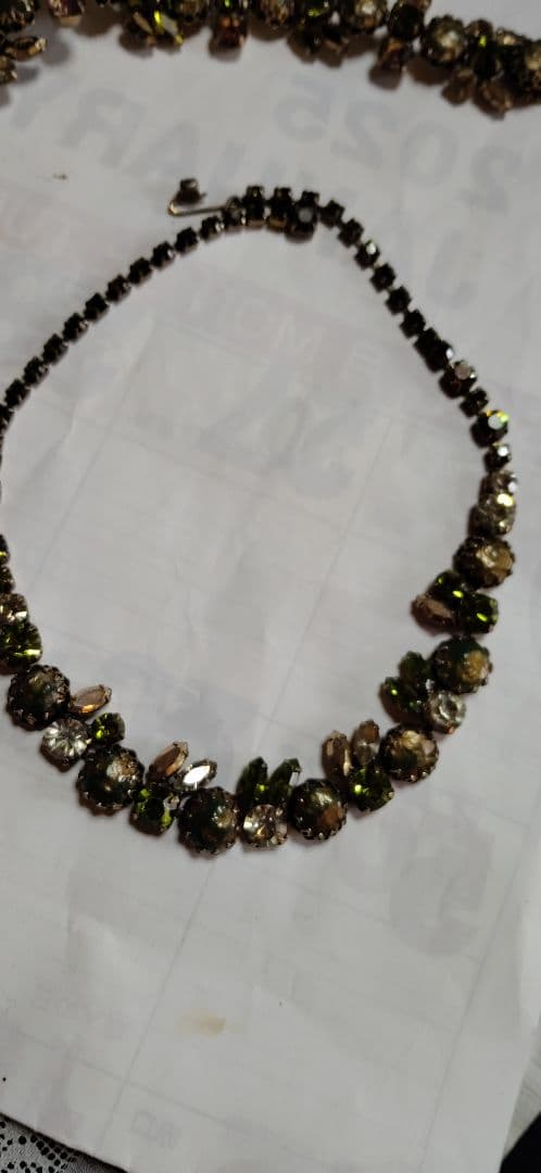 ヴィンテージ、ブレスレット、イヤリング、ネックレスの3点セット