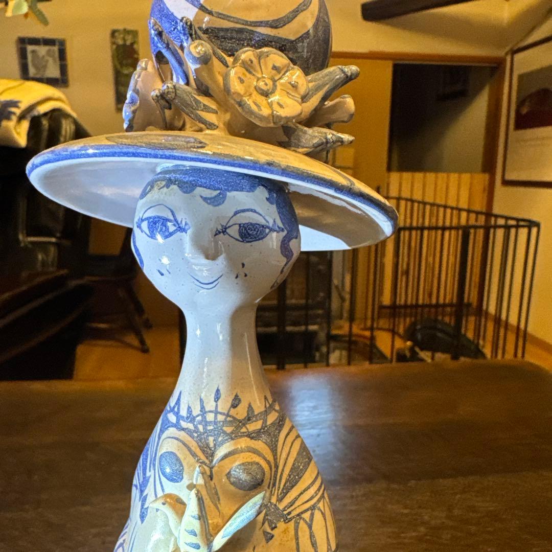 ビヨンヴィンブラッド　陶器人形　小鳥