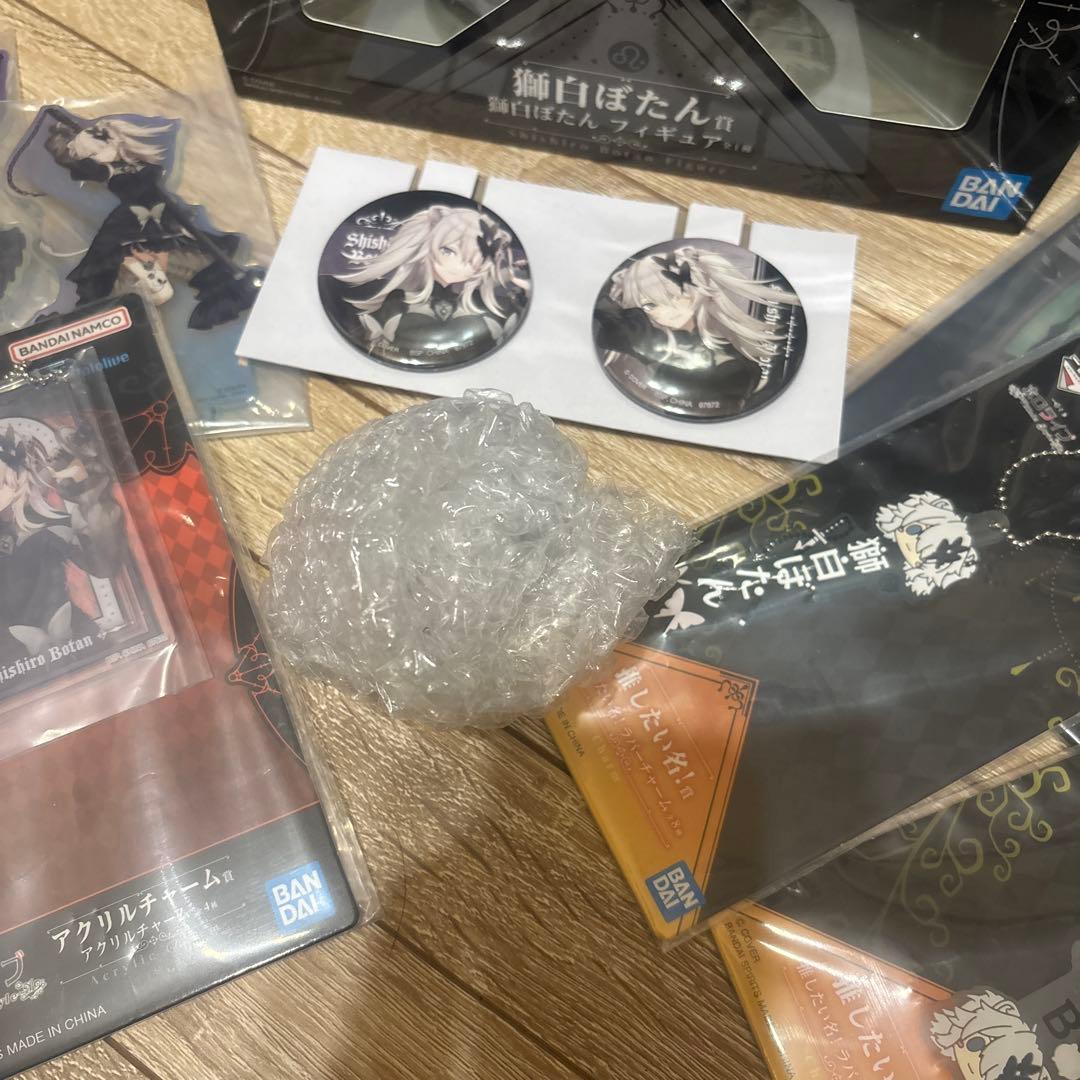 一番くじ　ホロライブ　Villain Style 獅白ぼたん　セミコンプ