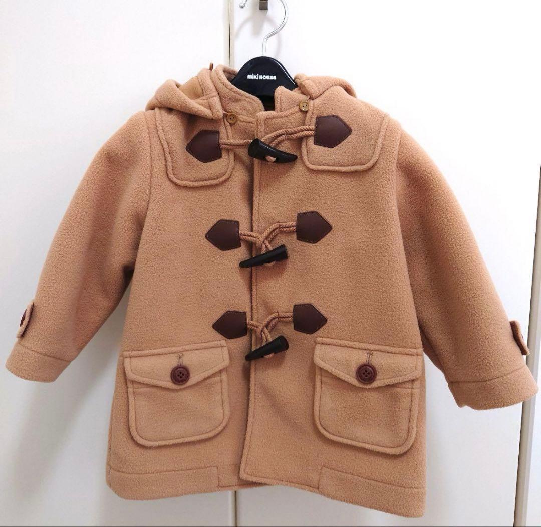 【美品・現行品】miki house ミキハウス ダッフルコート 90