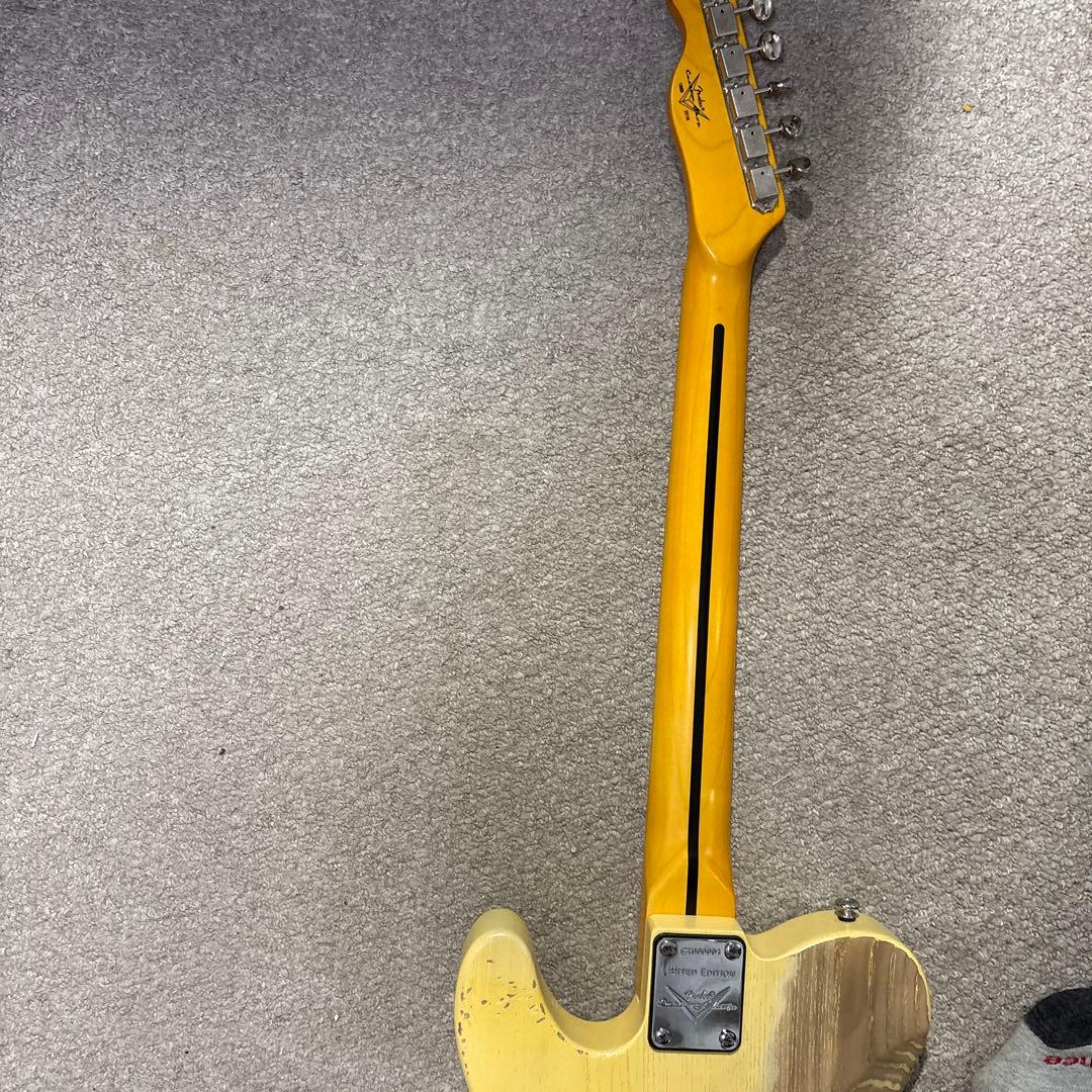 テレキャスター　コンポーネント品　レリック加工　豪華パーツ