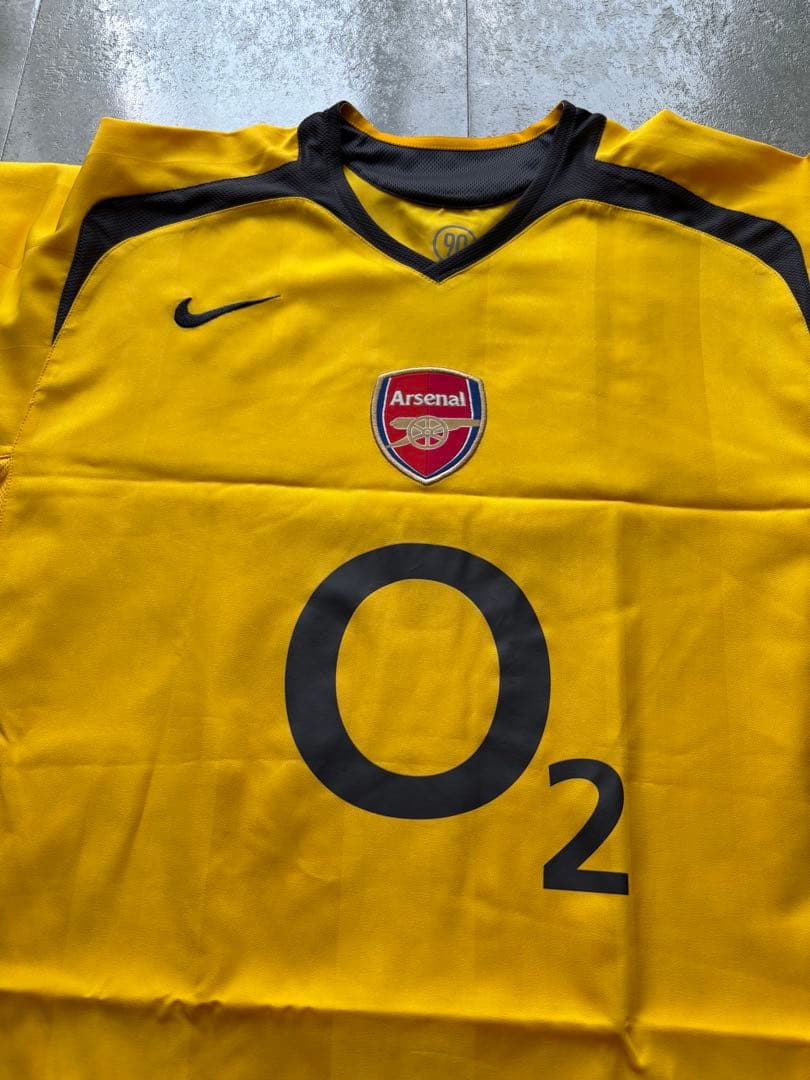 美品　05-06 アーセナル　ナイキ　アウェイユニフォーム　正規品　ヴィンテージ