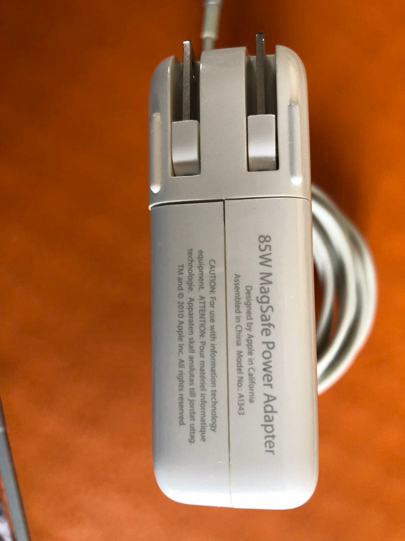 85W MagSafe電源アダプタ (L字型コネクタ付き)