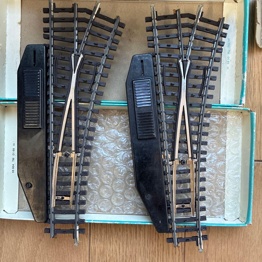 メルクリン HO 6620トランス + 引込線付きKトラックオーバルセット