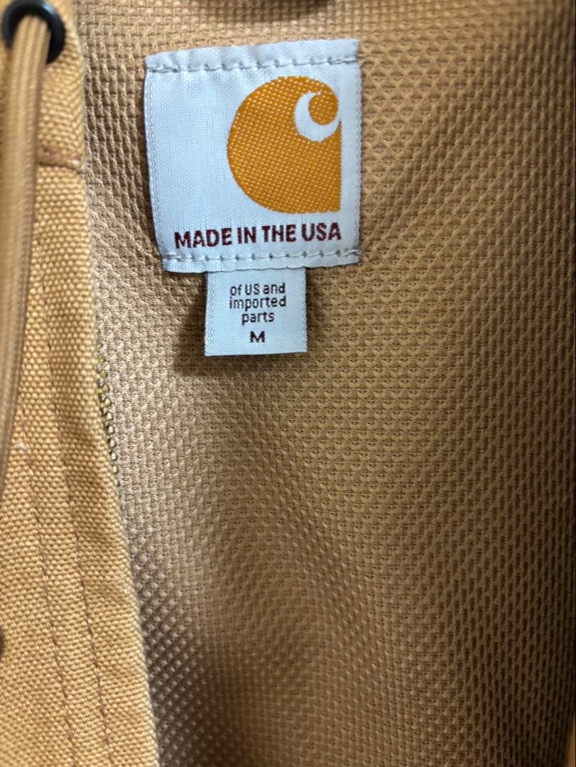 420　USA製 カーハート アクティブジャケット キャラメル 2649