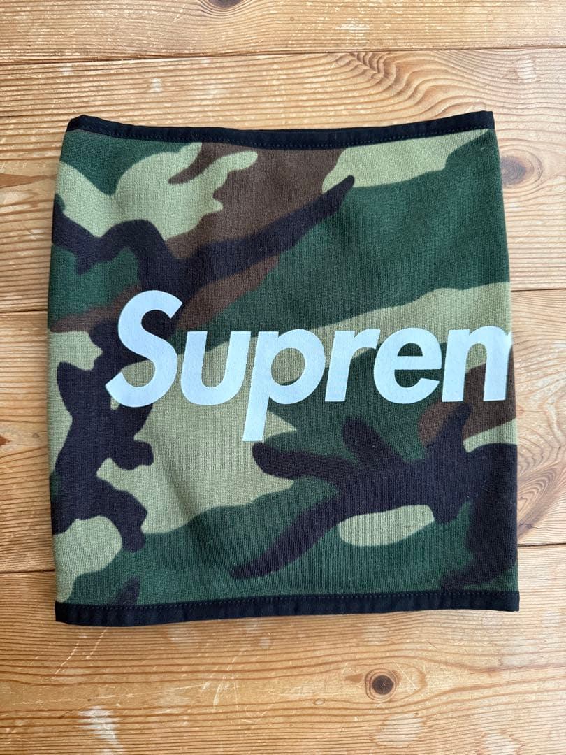 supreme ネックウォーマー迷彩