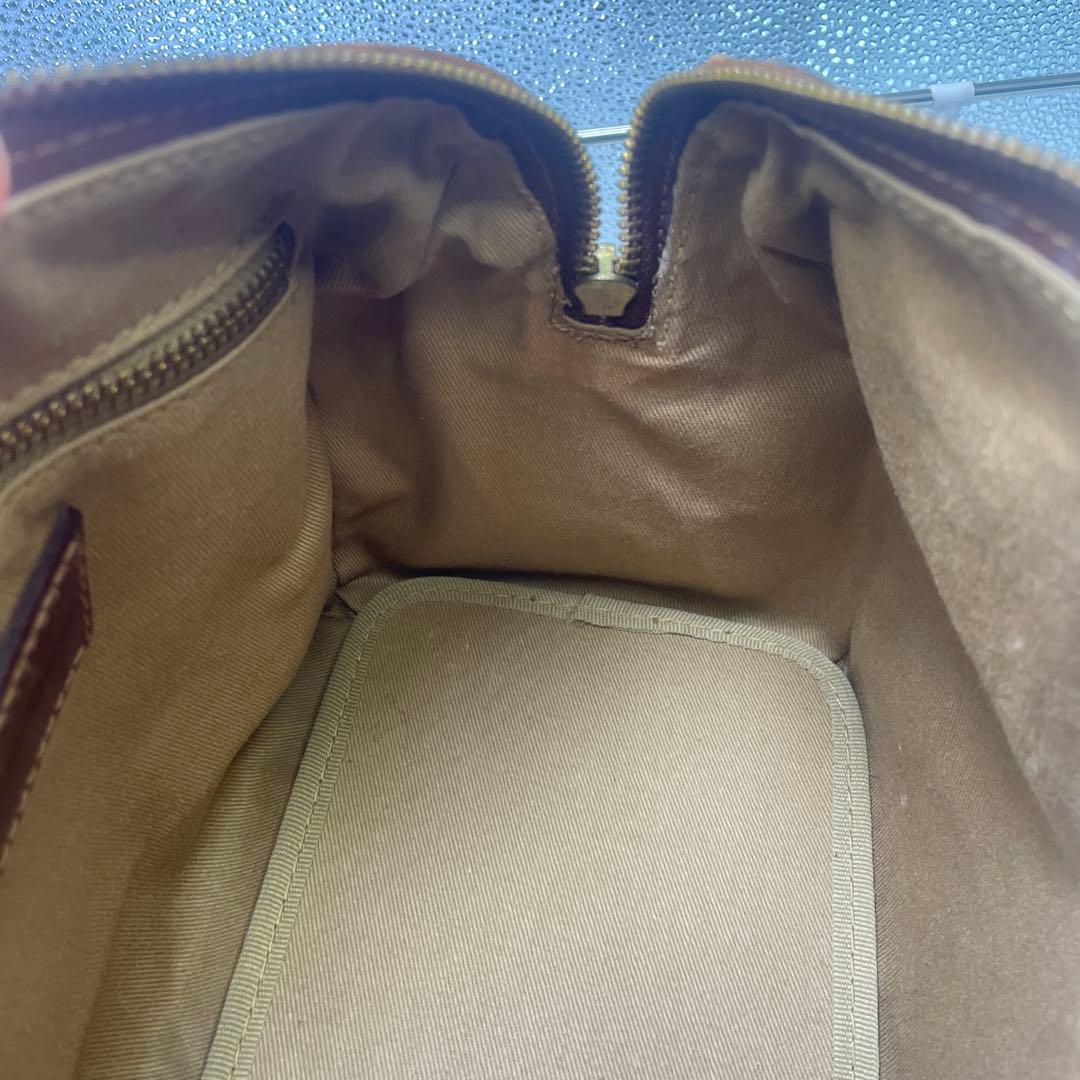 ポロラルフローレン　タータンチェック ハンドバッグ　ミニボストンバッグ