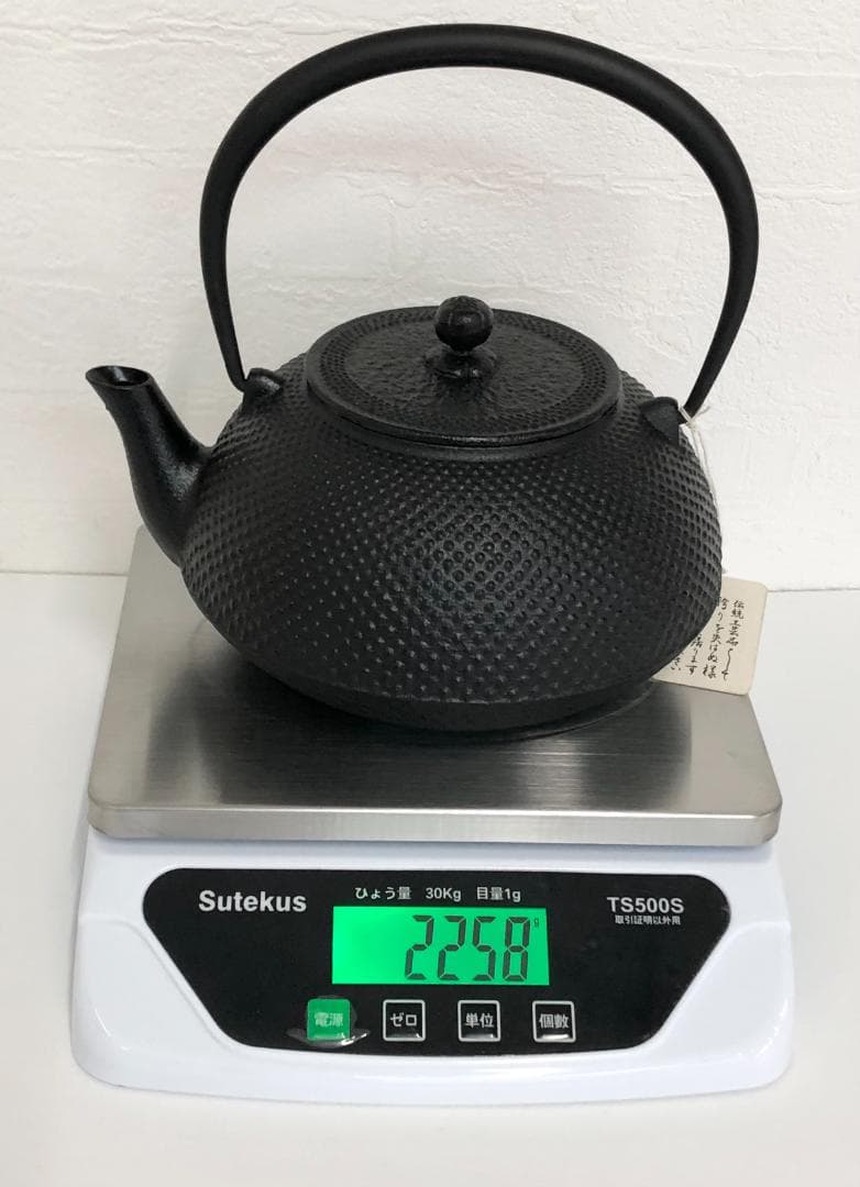 南部鉄器 鉄瓶 池永鉄工 盛岡アラレ 1.4型 本場南部鉄瓶 1.4L