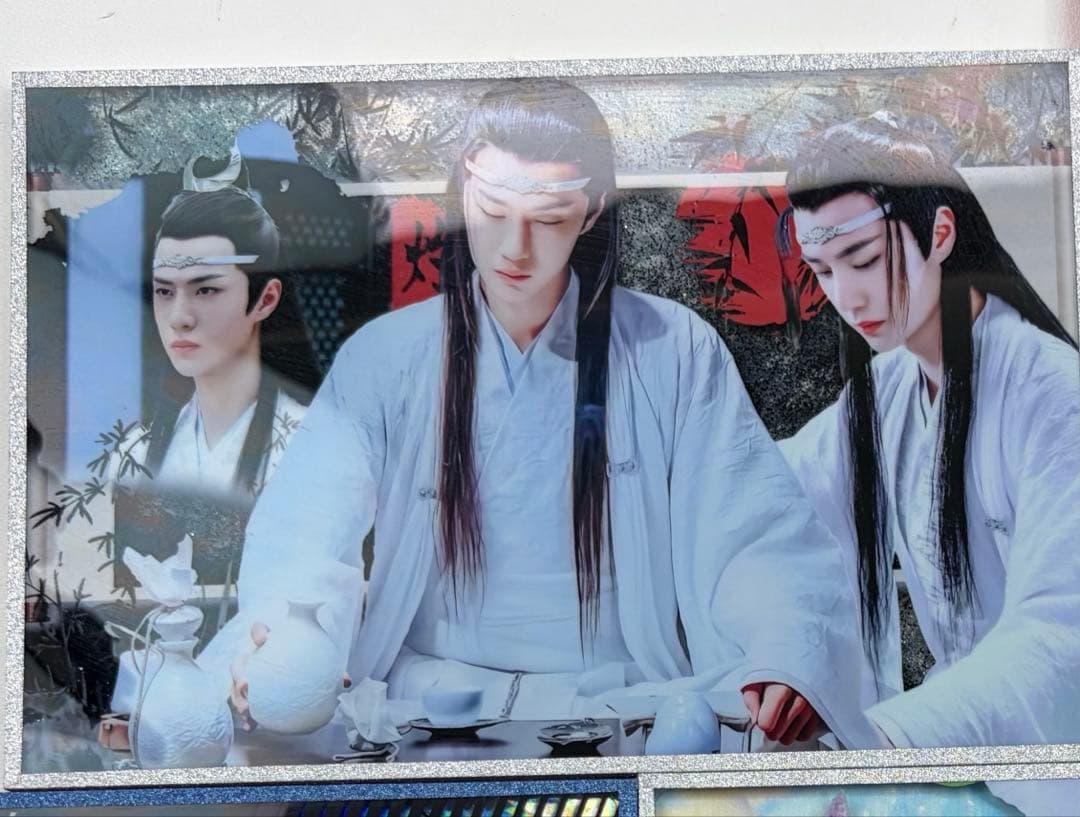 王一博 新作 A5流砂アクリル特殊加工色纸 デザイン　5点セット❣️確認用❣️