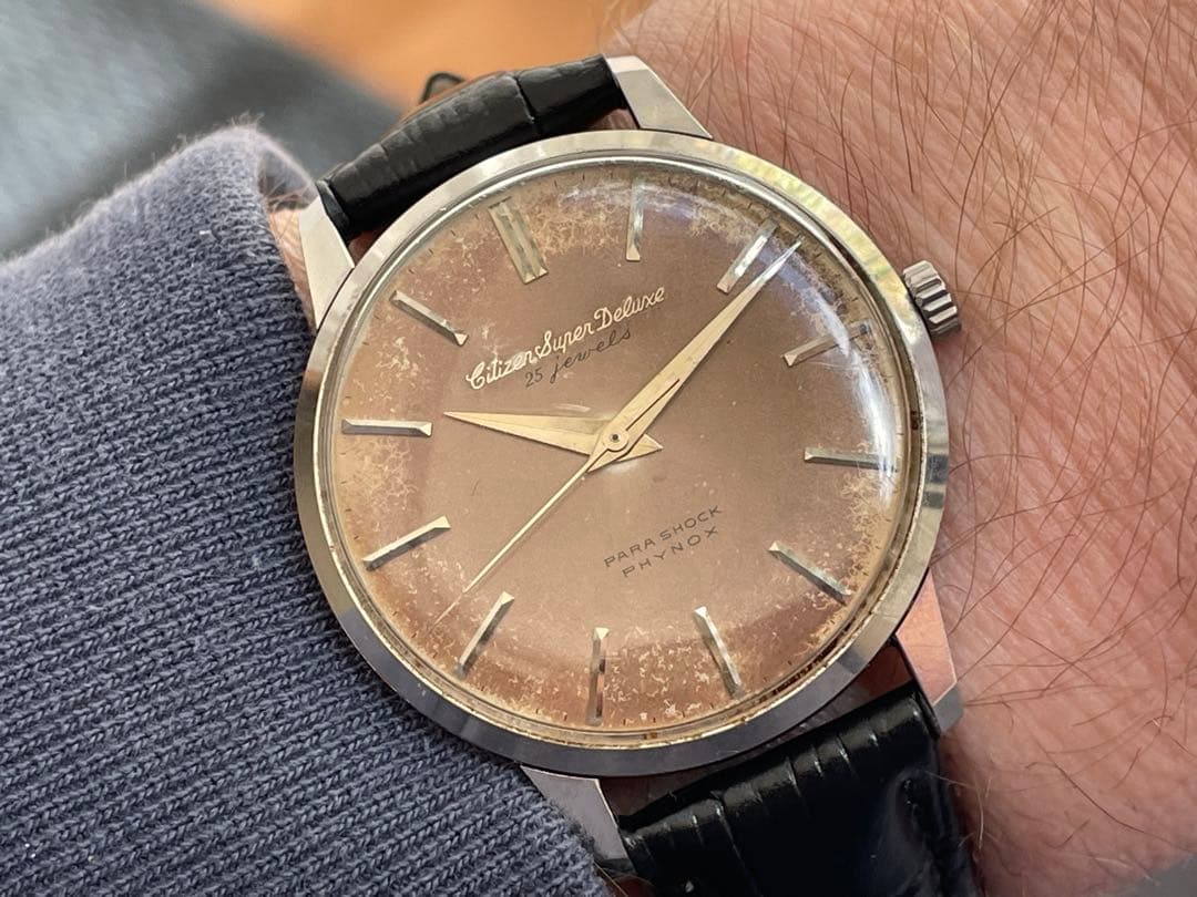 時計 CITIZEN SUPER DELUXE 25 JEWELS