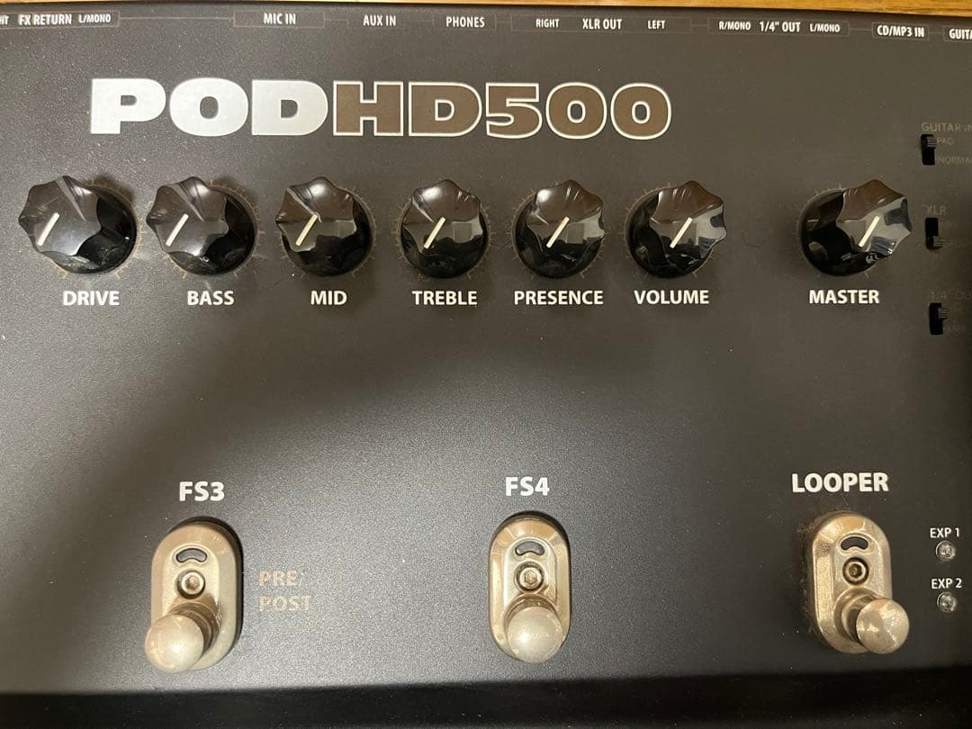 POD HD500 ギターエフェクター