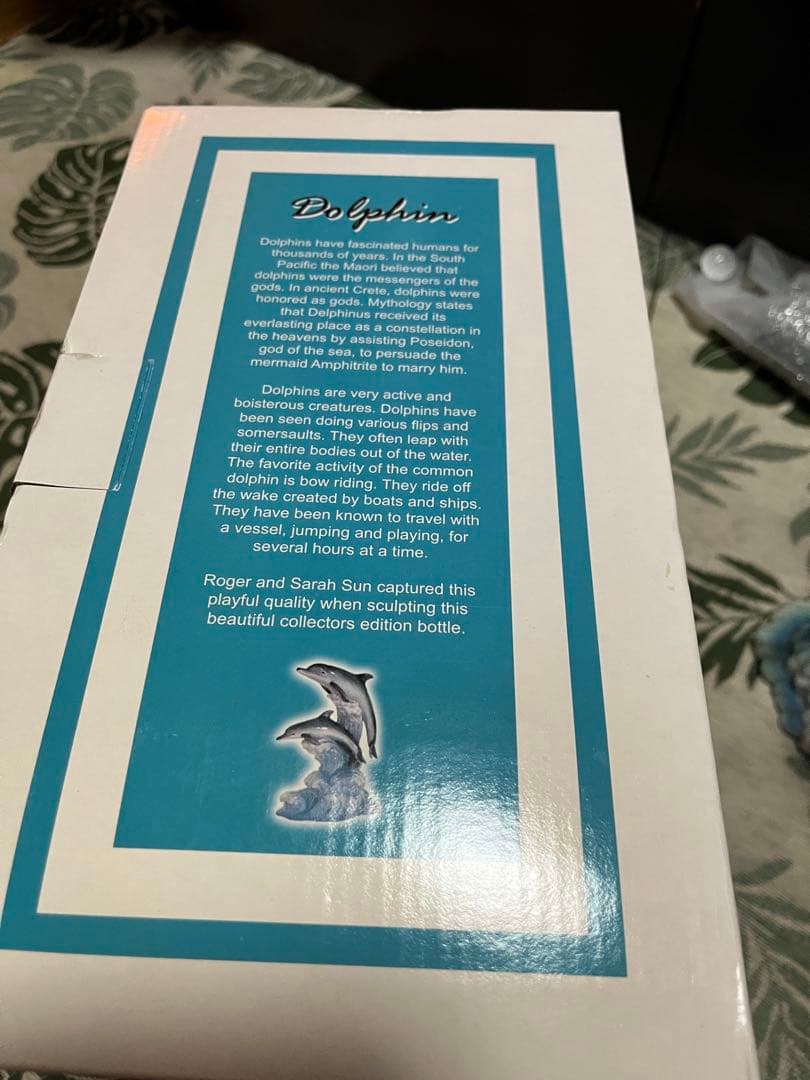 ドルフィン フィギュア 陶器製