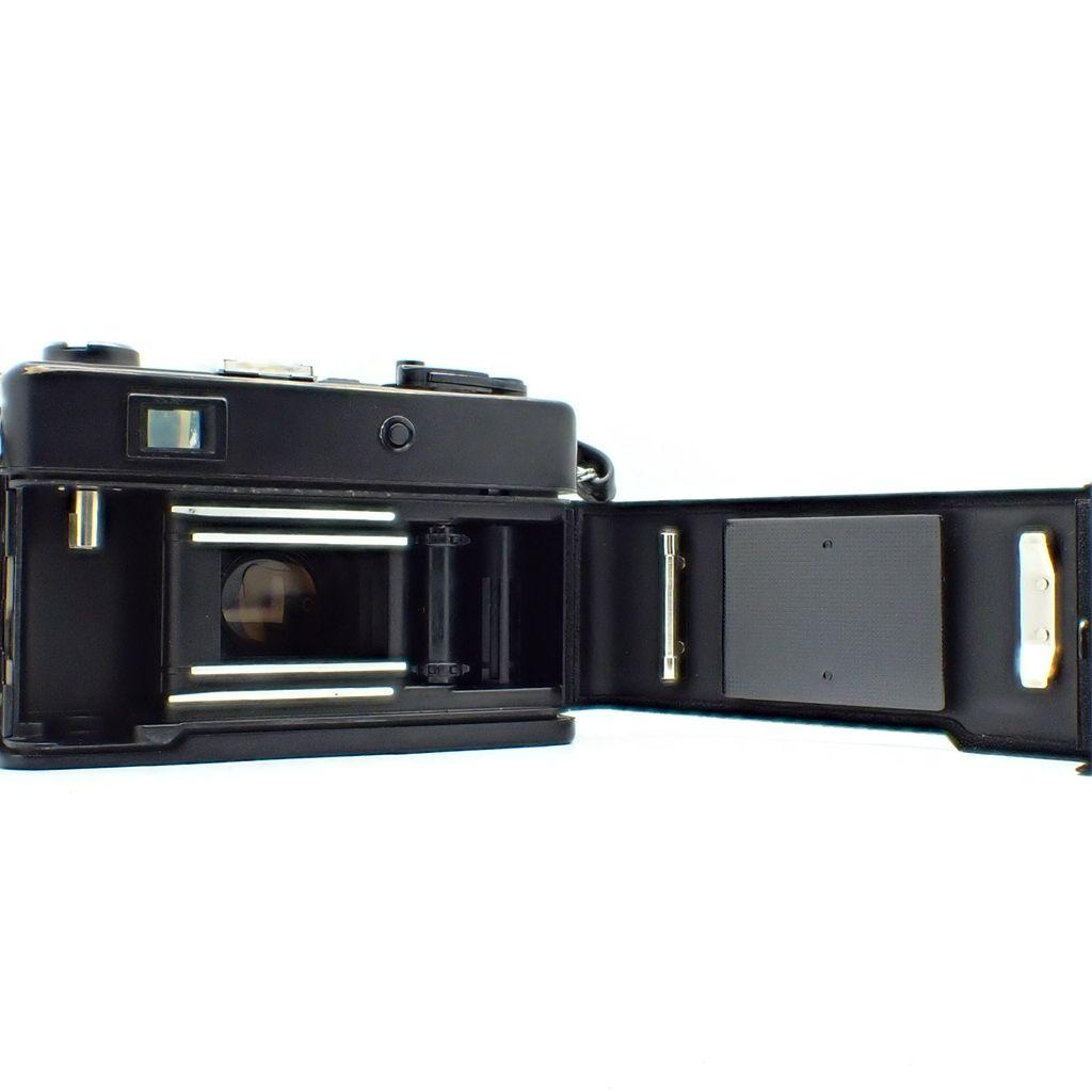 【動作確認済】ヤシカ ELECTRO35 GX ブラック 純正ケース付