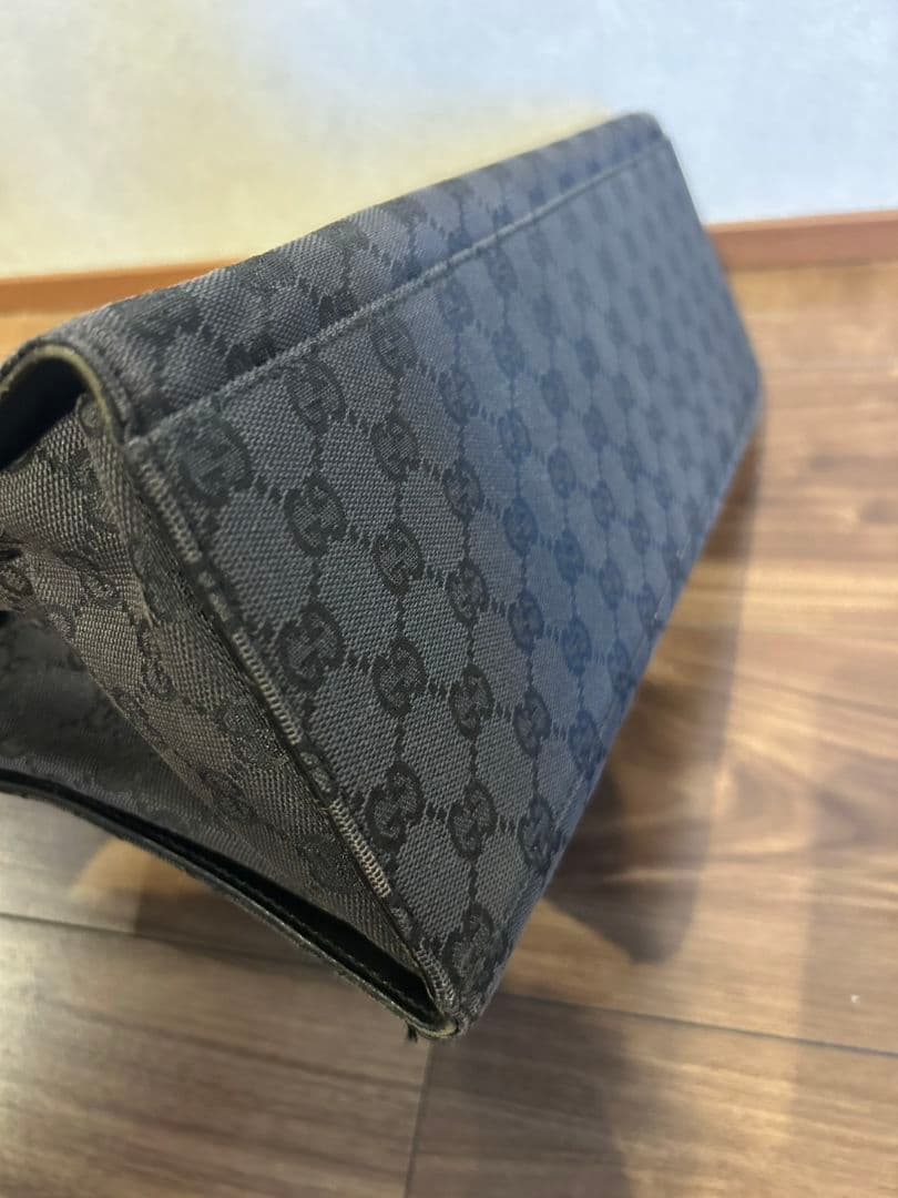 GUCCI バンブーハンドル ハンドバッグ ブラック
