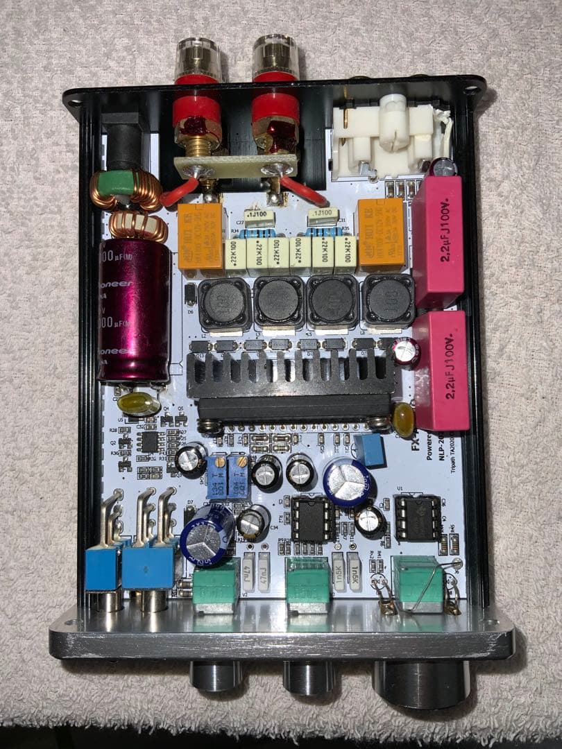 FX-AUDIO- FX-2020A+ CUSTOM 改　デジタルアンプ