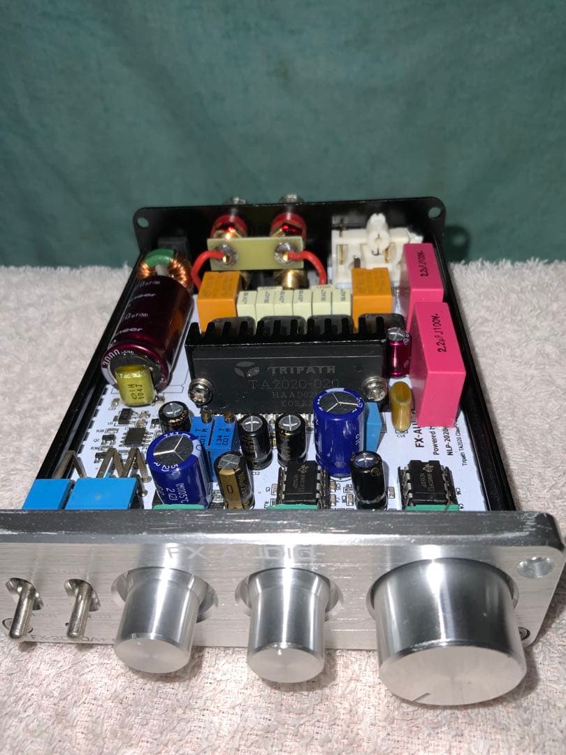 FX-AUDIO- FX-2020A+ CUSTOM 改　デジタルアンプ