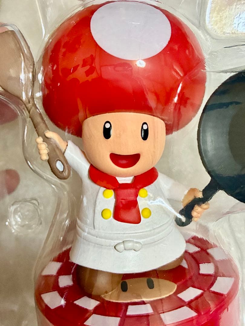 USJ限定　スーパーマリオ　シェフキノピオ　ソフトドールフィギュア