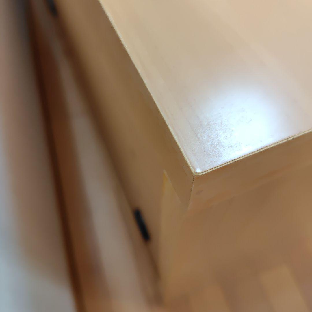 木製テレビ台 ガラス扉付き