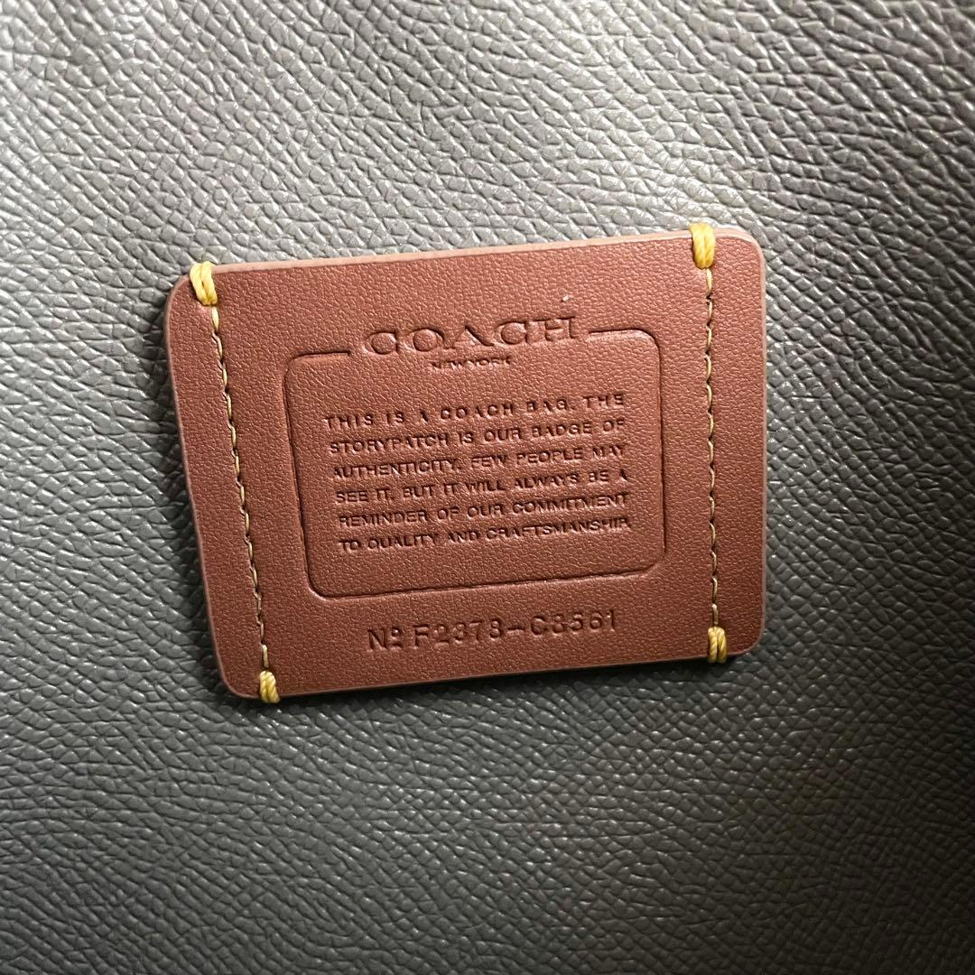 コーチ COACH ハンドバッグ ウィロウ トート 24 くすみカラー ほぼ新品