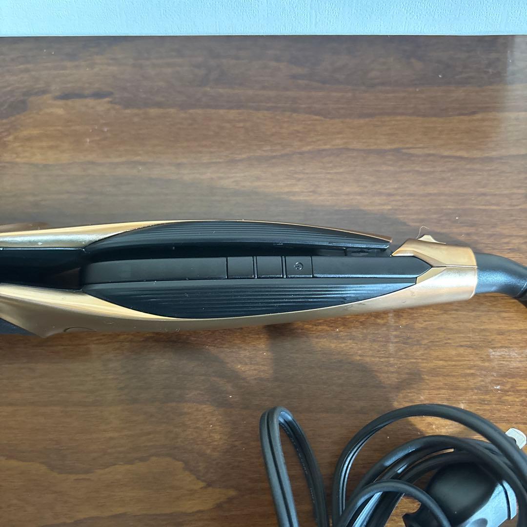 ReFa パワーストレートヘアアイロン サロンモデルブラック/ゴールド